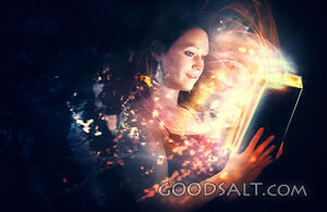 Glowing Lights From Bible