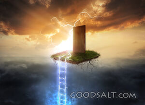 Glowing Roots and Ladder