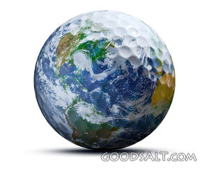 Golf Ball Earth