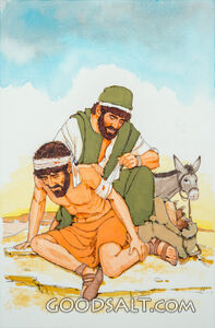 Good Samaritan Binds Up the Wounds