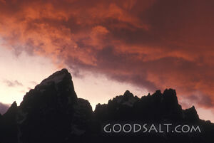 Grand Tetons at Sunset