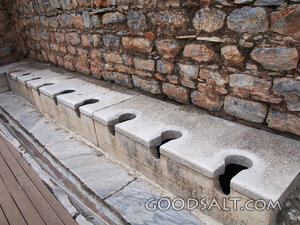 Greek Ruins - Public Toilet