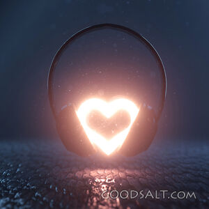 Headphones and heart