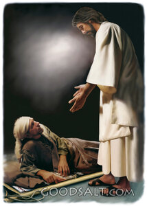 Healing of the Paralytic Man