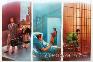 Homeless, Sick, in Prison