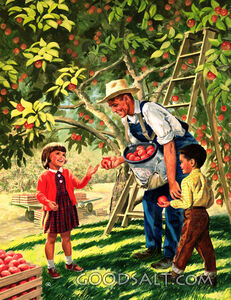 In the Apple Orchard