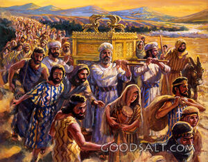 Israelites Cross the Jordan River