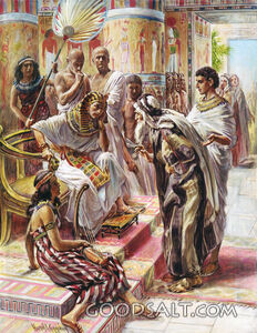 Jacob Before Pharaoh