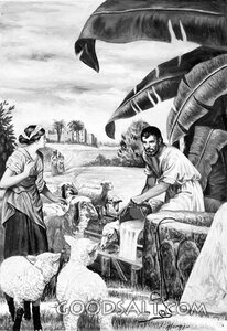 Jacob Watering the Flocks