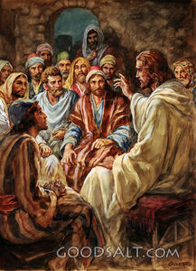 Jesus and His Disciples