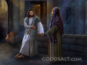 Jesus and Nicodemus 