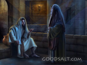 Jesus and Nicodemus