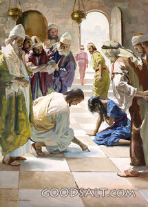 Jesus and the Adultress