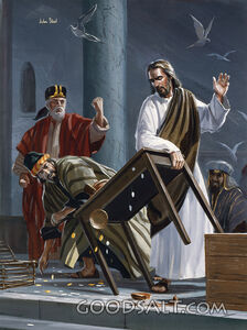 Jesus and the Money Changers