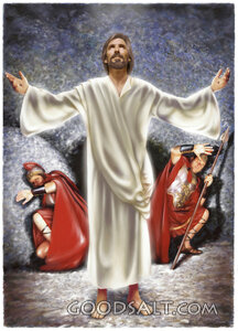 Jesus Appearing at Resurrection