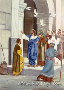 Jesus at Temple