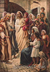 Jesus Blessing the Children