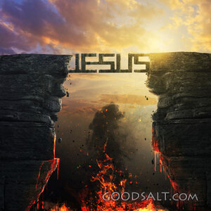 Jesus Bridge over Fire