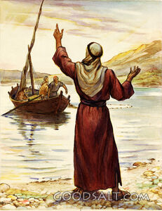 Jesus Calling Peter and Andrew