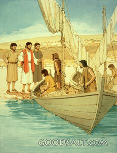 Jesus Calls the First Four of His Disciples