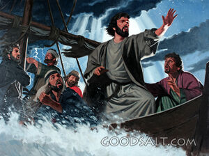 Jesus Calmed a Storm