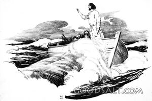 Jesus Calms the Sea