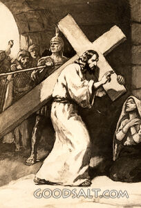 Jesus Carries the Cross