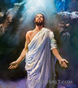 Jesus Christ With Open Arms