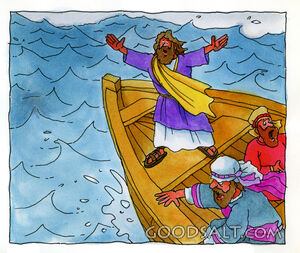 Jesus Controls a Storm
