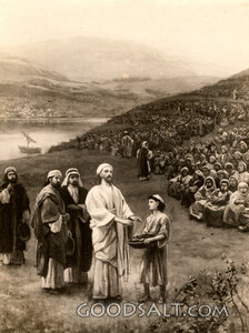 Jesus Feeding the Multitude