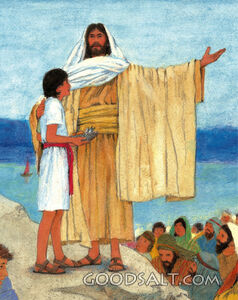 Jesus Feeds the People