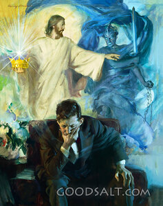 Jesus Fights the Devil