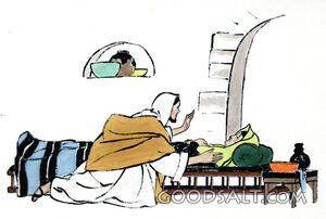 Jesus Healing Peter's Mother