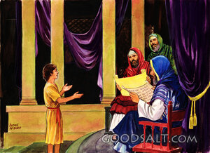 Jesus in Temple With Teachers