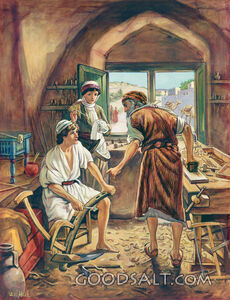 Jesus is Subject to His Parents in Nazareth