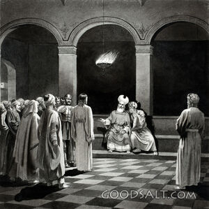 Jesus Is Tried Before the Sanhedrin