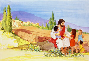 Jesus Loving the Children