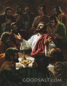 Jesus Prays for His Friends