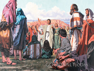 Jesus Preaches a Sermon
