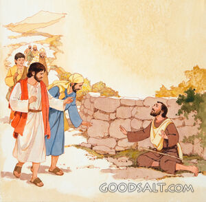 Jesus Sees the Lame Man
