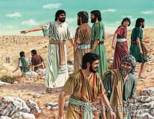 Jesus Sent Out Helpers