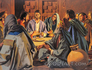 Jesus Serves the Last Supper