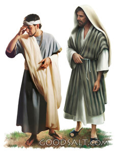 Jesus Speaks to Rich Young Ruler