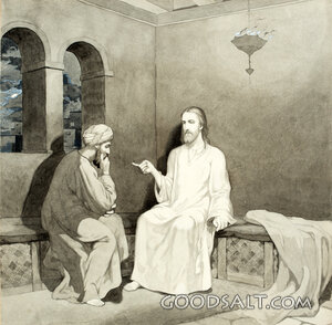 Jesus Speaks With Nicodemus