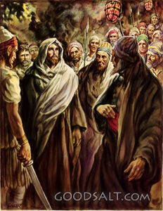 Jesus Taken Prisoner 
