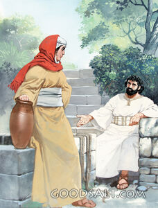 Jesus Talked With the Woman at the Well