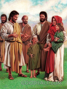 Jesus Taught His Disciples to Pray