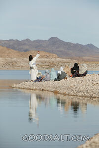 Jesus Teacher at Water's Edge