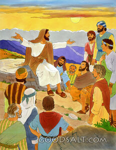 Jesus Teaches About Telling Others