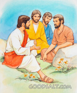 Jesus Teaches His Disciples to Pray